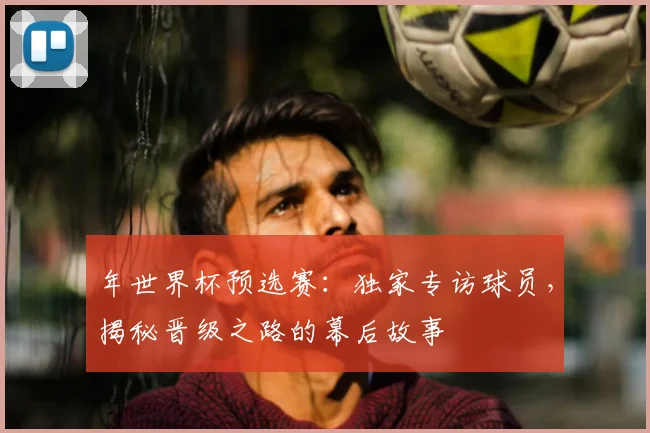 年世界杯预选赛：独家专访球员，揭秘晋级之路的幕后故事